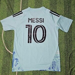Men's Messi Inter Miami Mens Soccer Jersey Playera de Miami Male Football Shirt